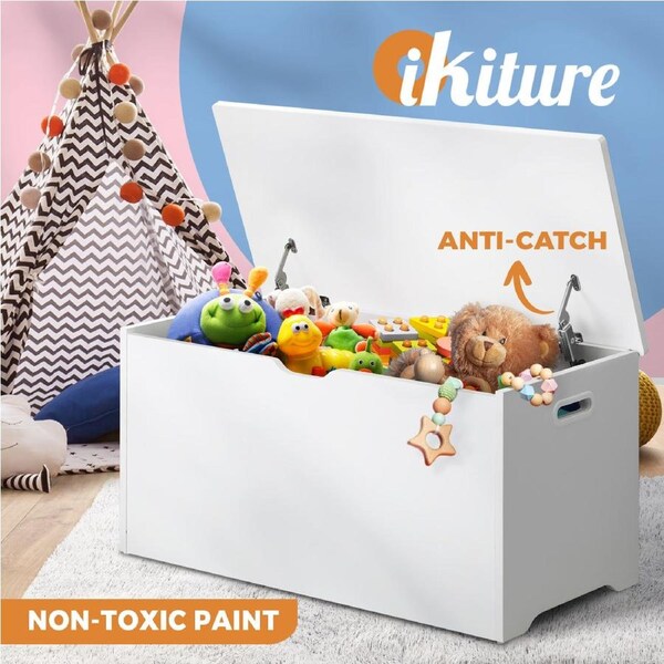 Oikiture Kids Toy Storage Box Chest Cabinet Container Children Room Organiser