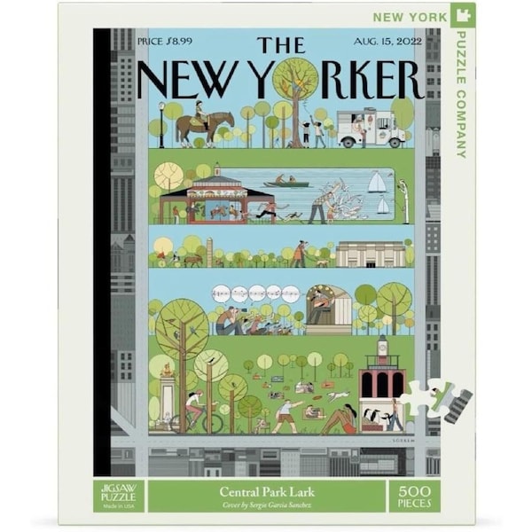 New York Puzzle Company Central Park Lark Puzzle 500pc Woolworths