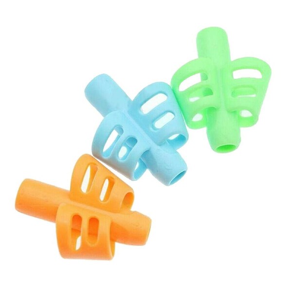 Children Pencil Hold Writing Holder Two-Finger Aid Grip Posture Correction Tools