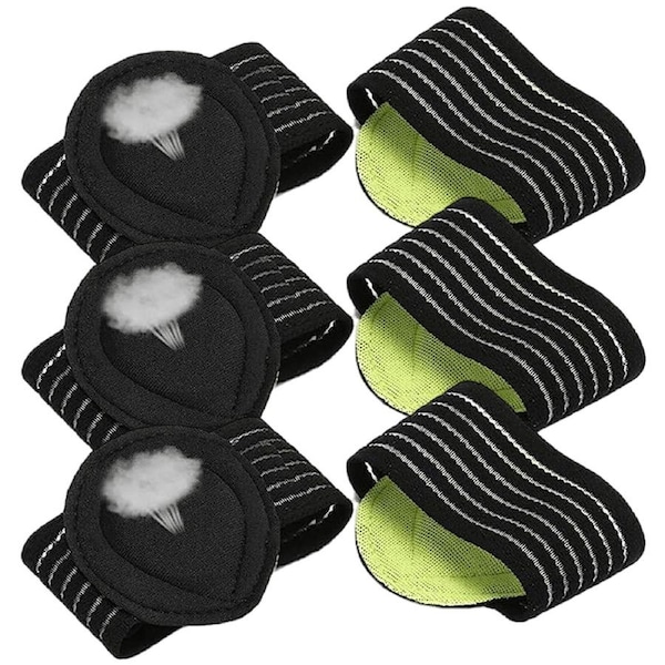 Plantar Cushion Foot Arch Support Insole Flat Feet Pad - 3 Pair