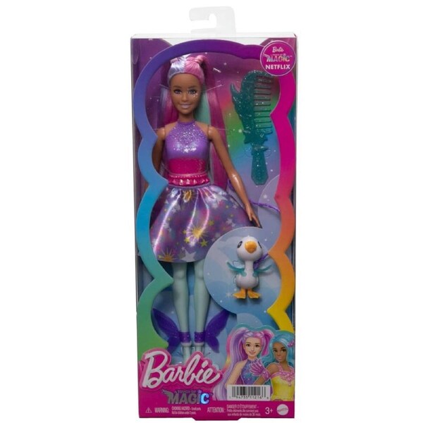 Barbie A Touch Of Magic Doll With Fairytale Outfit And Pet Glyph HLC35