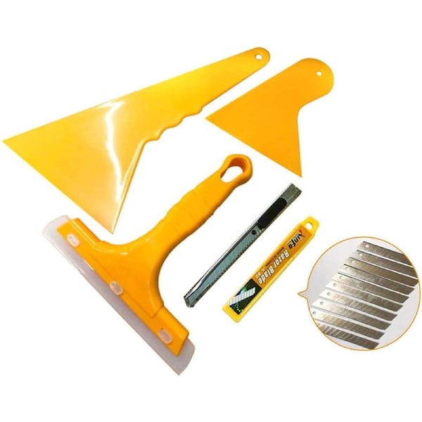 5 PCS Auto Window Tinting Tools Vinyl Wrap Film Application Tools Kits Squeegee