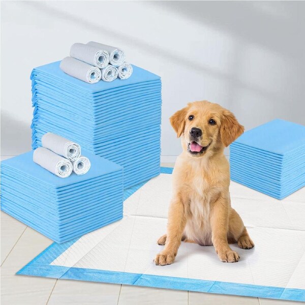 Advwin 100pcs Pet Training Pads 60 x 60cm Puppy Dog Cat Toilet Super Absorbent Indoor Disposable
