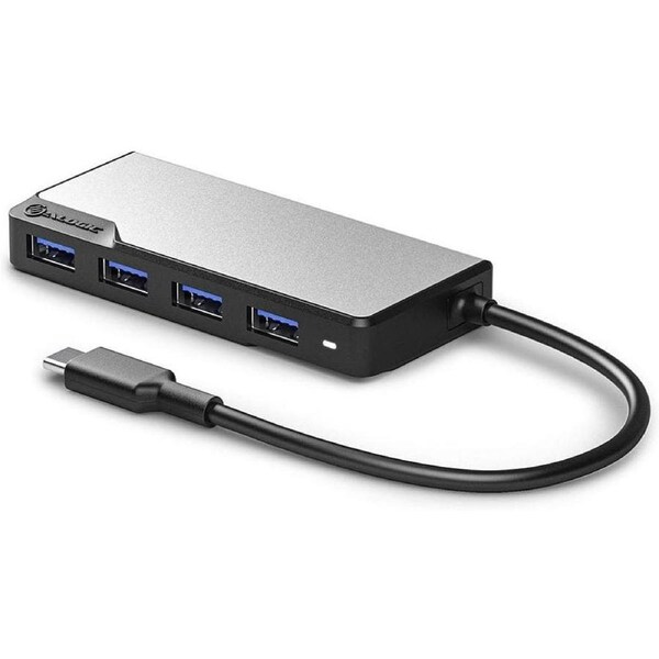 ALOGIC USB-C Fusion Swift 4-in-1 Hub - Space Grey