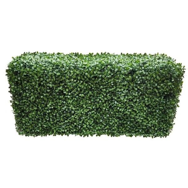 Portable Boxwood Hedge UV Resistant 100cm Long X 50cm High
