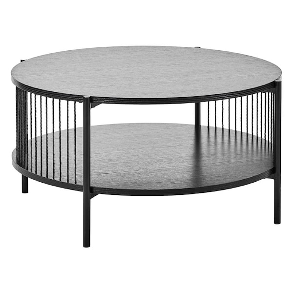 Cooper & Co. Harbour 76cm Coffee Table Black