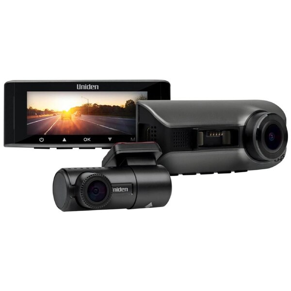 Uniden IGO CAM 90R - 4K Smart Dash Cam with FULL HD Rear View Camera and 3.16” Wide Angle LCD Colour Screen