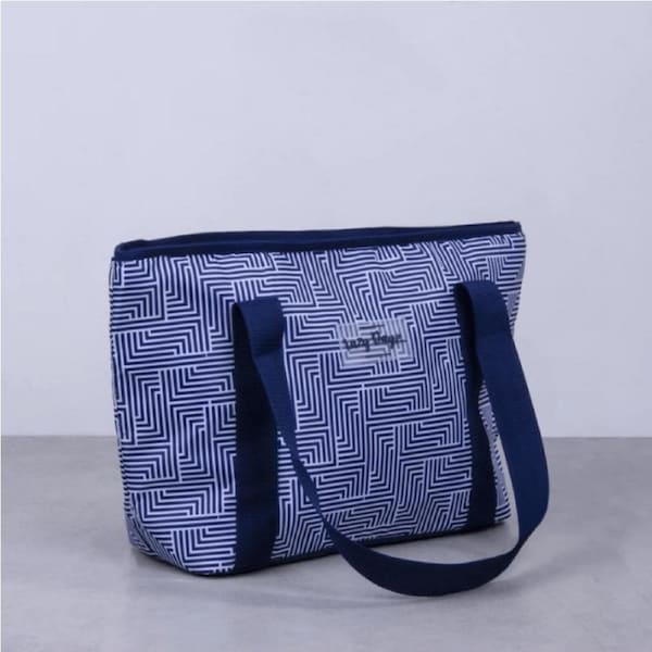 6L Food Safe Insulated Jumbo Cooler Tote - Makena