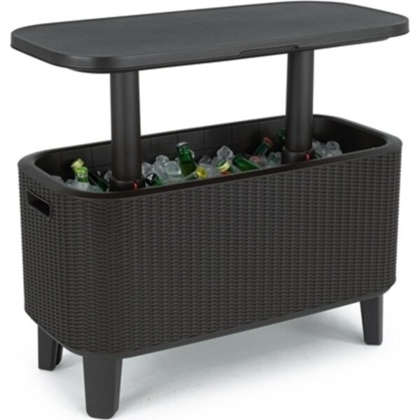 Keter Bevy Bar Cocktail Table - 3 in 1 (GRAPHTE)