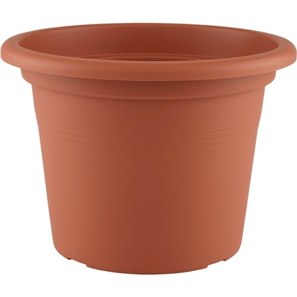 Artevasi Cilindro Plastic Indoor/Outdoor Garden Plant Pot 50x36cm Terracotta