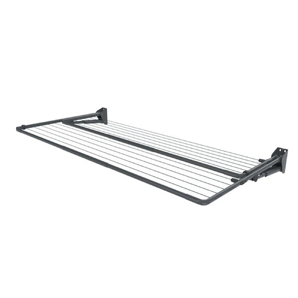 Hills Double Outdoor Folding Frame Steel Clothes Rack 26m Drying Space Monument