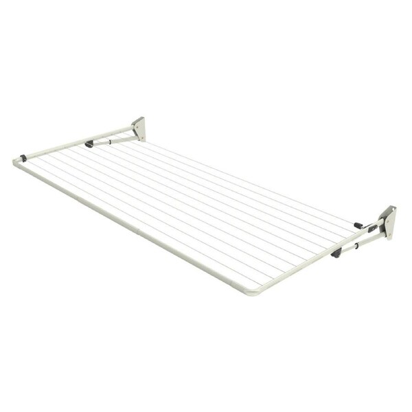 Hills Single Outdoor Folding Frame Steel Clothes Rack 26m Drying Space Surfmist