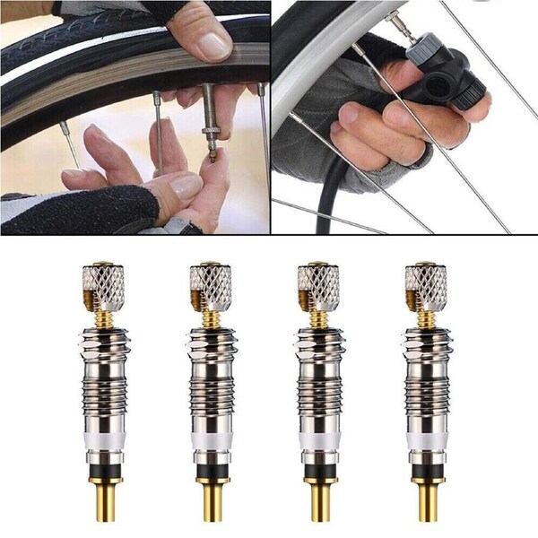 4x Bicycle Presta Valve Core Tubed or Tubeless Bike Inner Stem Cores