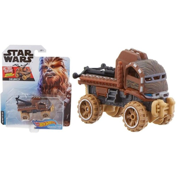 Hot Wheels Star Wars Car Solo Movie Force Awakens Chewbacca themed fun car
