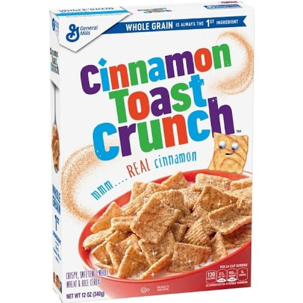 General Mills Cinnamon Toast Crunch Cereal 340g