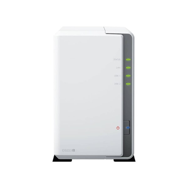 Synology DiskStation DS223j 2-Bay Diskless NAS RTD1619B 1GB