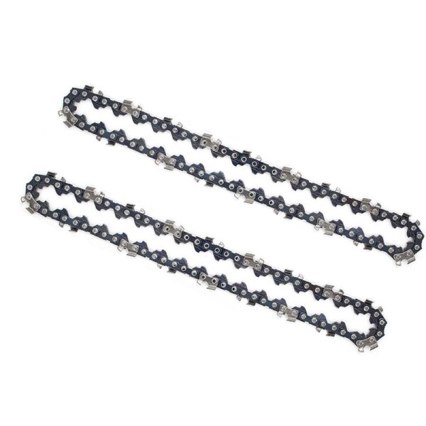 2pcs 6" Chainsaw Chains for 6 inch Mini Cordless Electric Chain Saw Wood Cutter