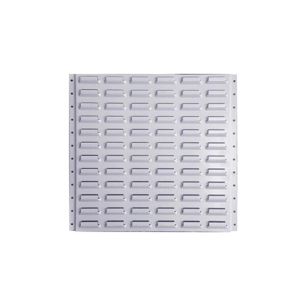 Stormor Metal Louvre Panel 457H x 457W mm - Grey Powdercoat