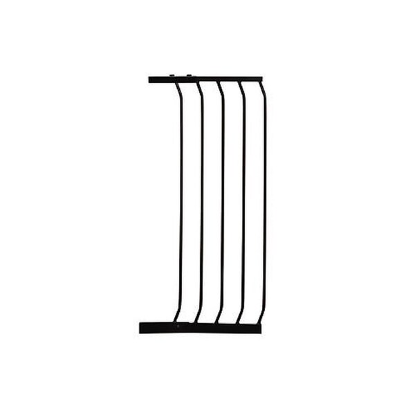 1m High Gate Extension (Black) - 36cm