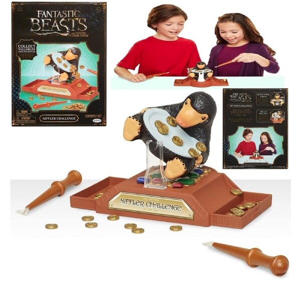 Harry Potter Wizarding World Niffler Challenge Game Ages 4+ Toy Play Coin Gift