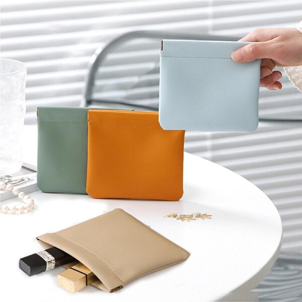 4Pcs Portable Makeup Bags for Women Waterproof Mini Travel Storage Bag