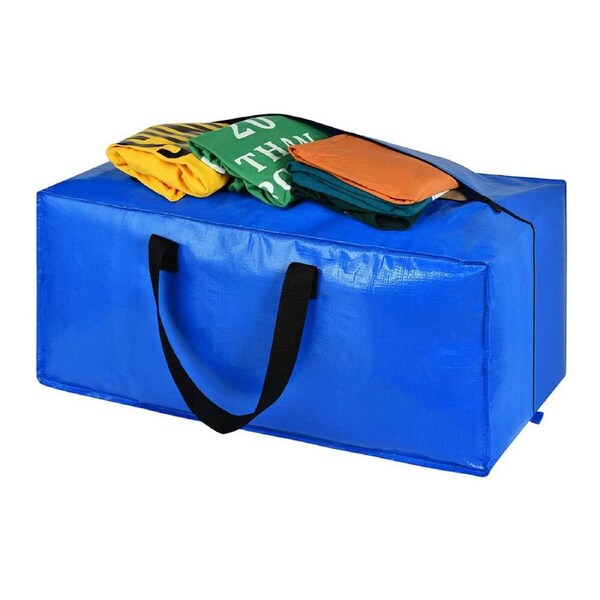 Heavy Duty Extra Large Storage Bags Moving Bags Totes With Zippers And Handles-1Pcs