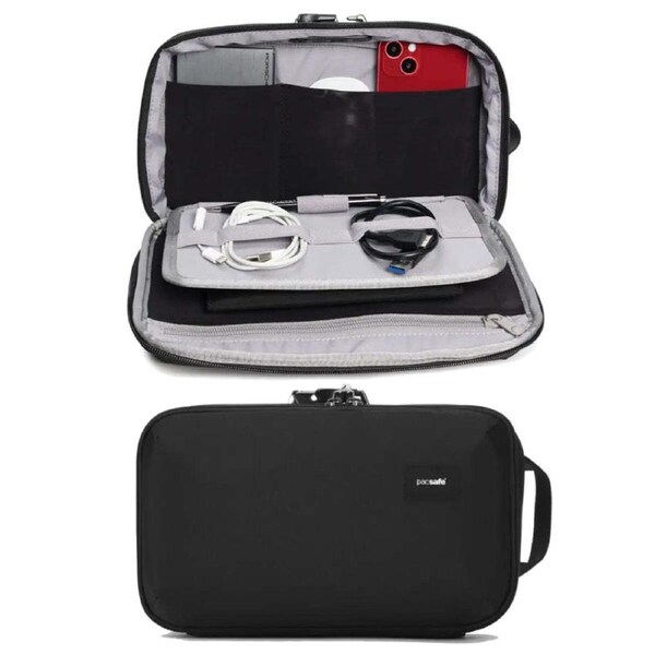 Pacsafe RFIDsafe RFID Blocking Gadget Pouch - Black