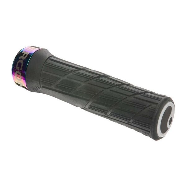 Ergon GE1 EVO Slim Lock On Grips - Factory Frozen Black - Oil Slick - 2020