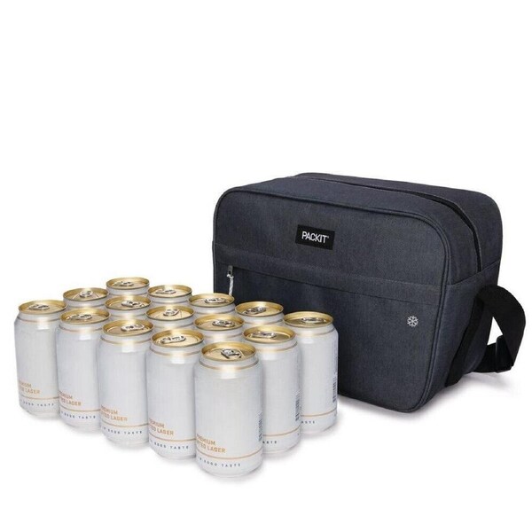 Packit Freezable Zuma Cooler Bag - Charcoal