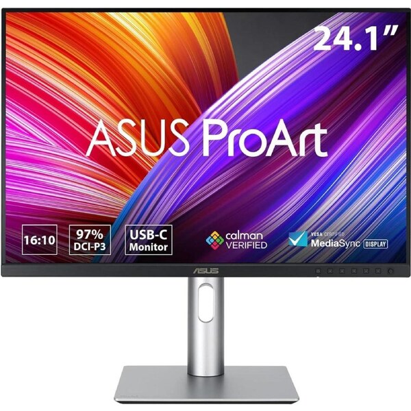 ASUS ProArt PA248CRV 24" IPS 75Hz USB-C Power Delivery HDR-10 Professional Monitor