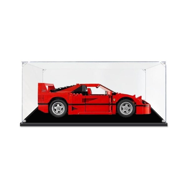 Acrylic Display Case for LEGO 10248 Creator Ferrari F40 Figure Storage Box Dust Proof Glue Free