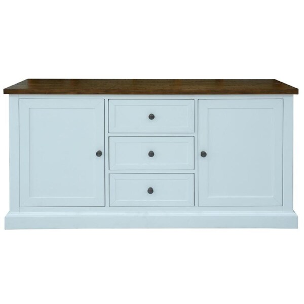 Norah Buffet Table 165cm 3 Door 3 Drawer Solid Acacia Timber Wood