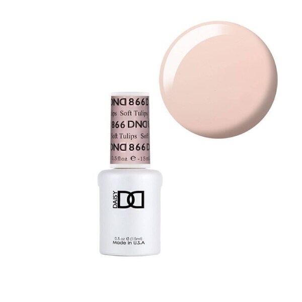DND 866 Soft Tulips - DND Collection Nail Gel Polish 15ml