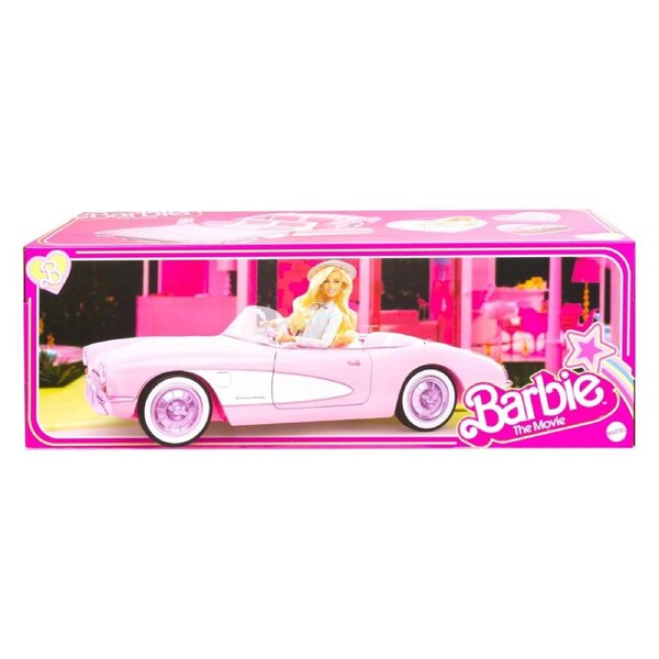 Barbie The Movie Pink Corvette Convertible HPK02