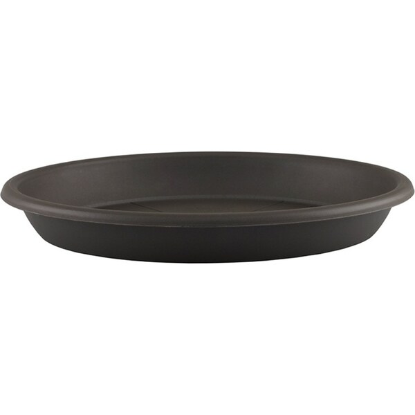 Artevasi Round Plastic Indoor/Outdoor Plant Saucer For Pot 66x8.7cm Anthracite