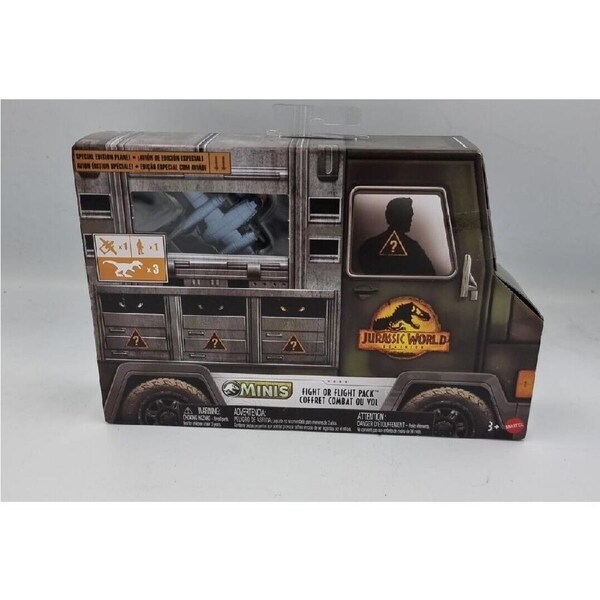 Jurassic World Minis Figures Flight or Fight MINI Pack 1 for Ages 5+