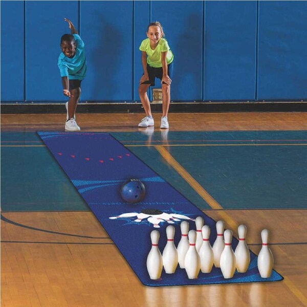 Bowling Package with Pins, 1.2kg Ball and 6m Long Bowling Carpet