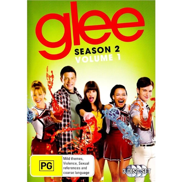 Glee Season 2, Volume 1 (Region 4) DVD