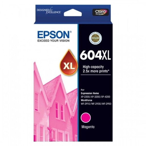 Epson 604XL Magenta High Yield Ink Cartridge Toner C13T10H392