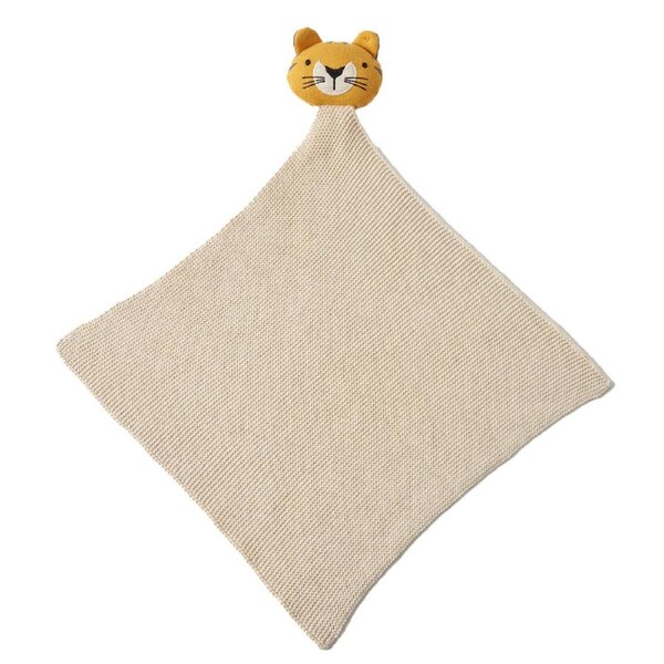 Nordic Kids Luca Tiger Baby/Infant Plush Comforter Newborn Toy 32x32cm 0y+