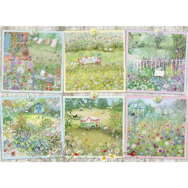 Cobble Hill - Cottage Gardens Puzzle 1000pc