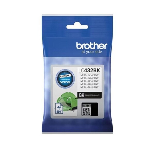 Brother LC-432 Black Ink Cartridge Toner LC432BK
