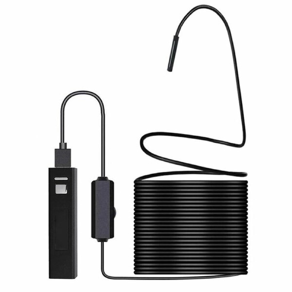 USB Wifi HD 1200P Endoscope Borescope Inspection Camera For iPhone iOS Android