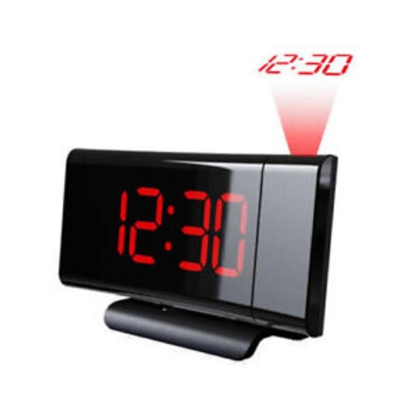 LED Digital Alarm Clock Time LCD Display FM Radio