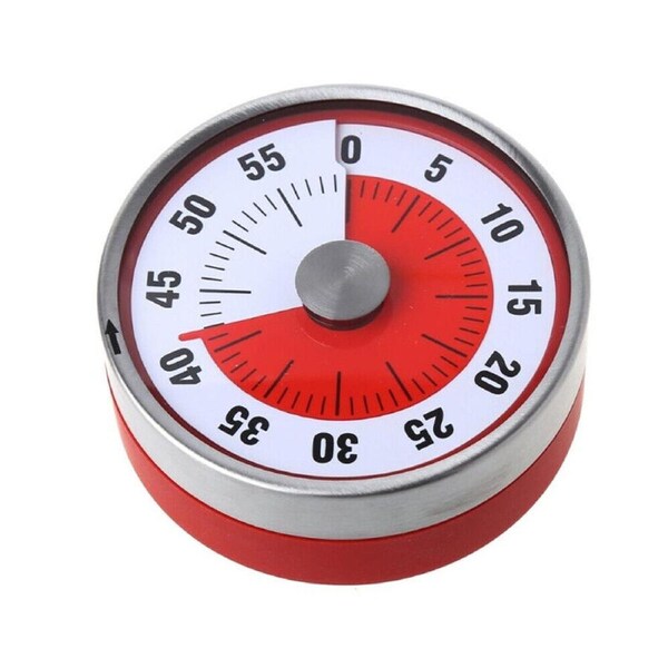 Kitchen Timer Visual Magnetic Counter Time 8CM Mechanical Oven 60 Minutes Timers