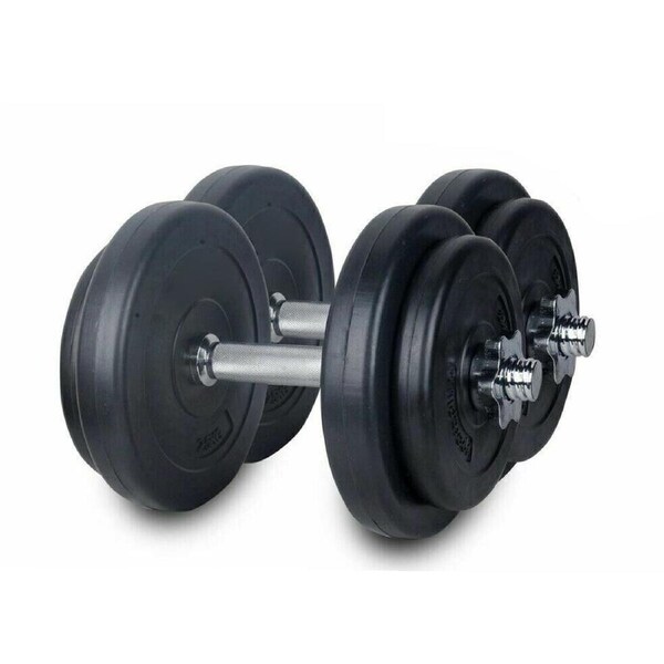 20KG Adjustable Dumbbell Set Weight Plates lifting Strength Handles