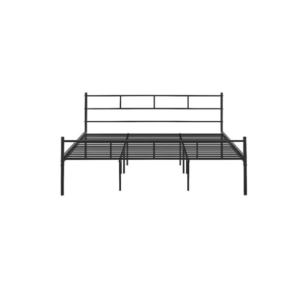 Foret Bed Frame Metal Queen Size Mattress Base Steel Bedroom Base Platform