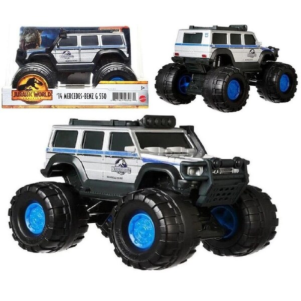 Jurassic World 1:24 Jeep 14 Mercedees Benz G550 for Ages 3+