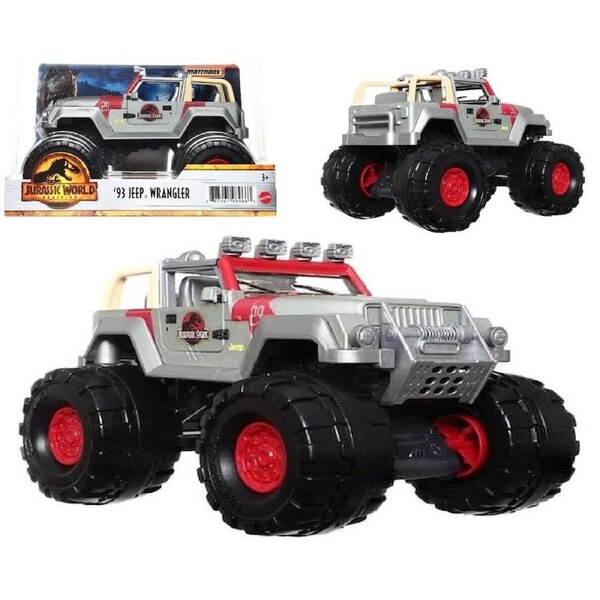 Jurassic World 1:24 Truck Ages 3+ Toy 93 Jeep Wrangler
