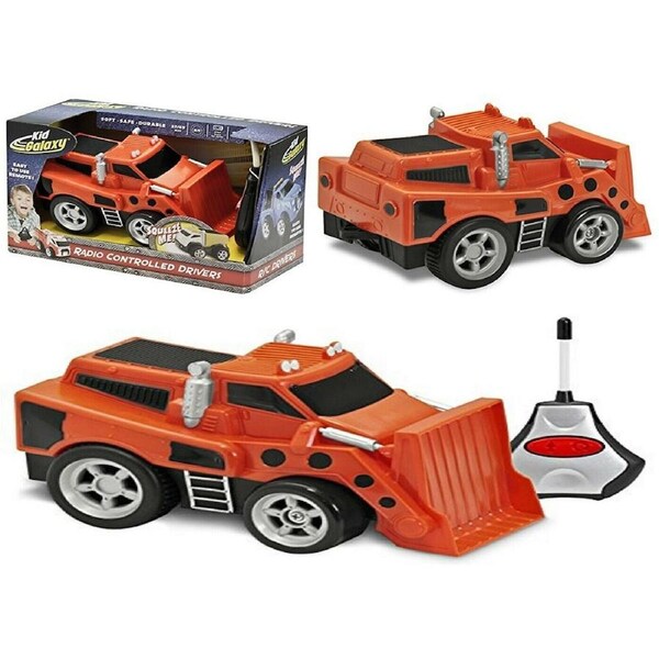 Radio Remote Control RC Car Kid Galaxy Soft Truck IR Bulldozer Ages 2+ Boys Toy